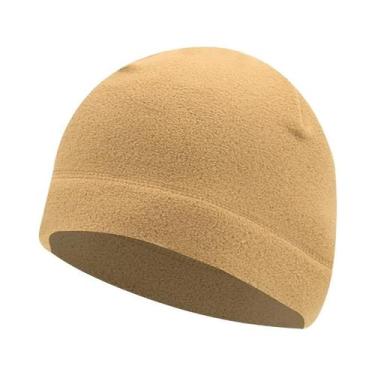 Imagem de Gorro Térmico Unissex De Inverno Em Fleece, Quente E À Prova De Vento 