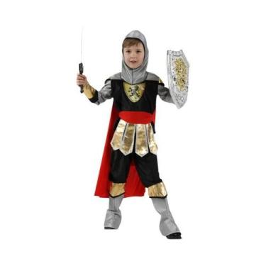 Imagem de Fantasia De Gladiador Grego-Romano Para Meninos, Fantasia De Cavaleiro