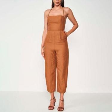 Imagem de Macacão Colcci Linho Feminino-Feminino