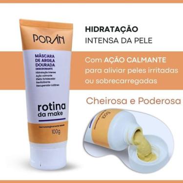 Imagem de Kit Argila Facial Poran Rotina da Make (Hidratação Facial + Detox e Co