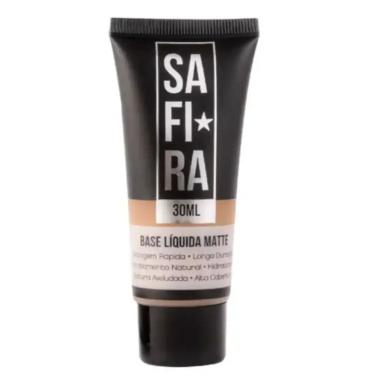 Imagem de Base Líquida Matte Nº 06 Alta Cobertura 30ml Basic Safira - Safira Cos