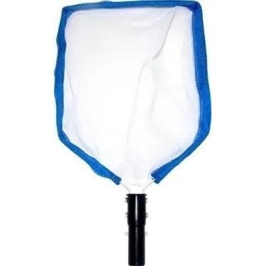 Imagem de Peneira Metálica Para Piscina Cata Folha Reforçada Brustec