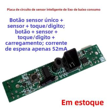 Imagem de Placa De Circuito Para Lixeira Inteligente De Baixo Consumo Com Sensor