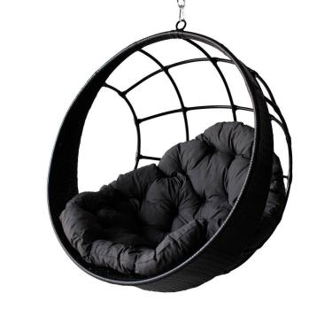 Imagem de Balanço Ninho Suspenso Almofada Impermeável Cinza