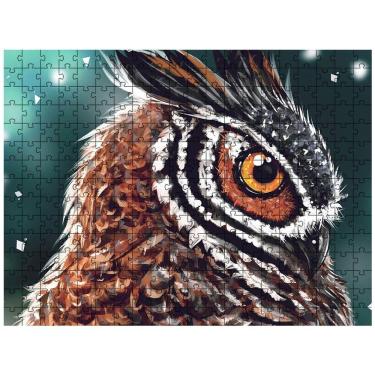 Imagem de Quebra-cabeça Inclusivo 300 Peças Corujas Que Encantam E Ensinam