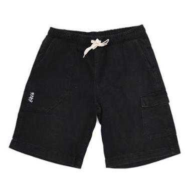 Imagem de Bermuda ÖUS Jeans 15 Plana - Preto-Masculino