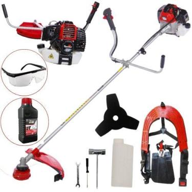 Imagem de Roçadeira a Gasolina Toyama RT52L-B 52cc com Haste Angular Ergonomica 