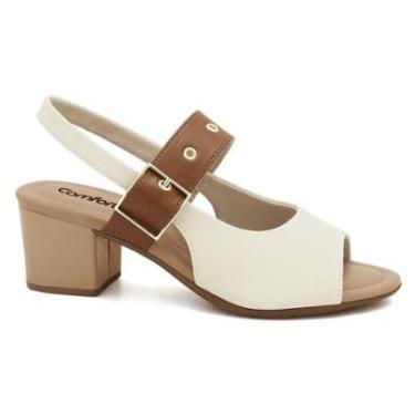 Imagem de Sandália Slingback Feminina Comfortflex 2557409-Feminino