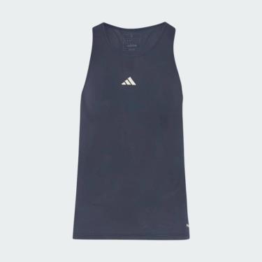 Imagem de Camiseta Regata Adidas Treino Básica 3 Listras Poliamida Masculina-Masculino