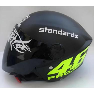 Imagem de Capacete Personalizado Project 46 Vr Viseira Fumê - Tork, 58