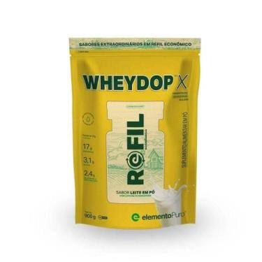 Imagem de Wheydop-x Refil (900g) - Sabor: Leite Em Pó - ELEMENTO PURO