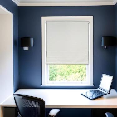 Imagem de Persiana Rolo Blackout Bege 160 (L) x 220 (A) cm 100% Escuro Cortina R