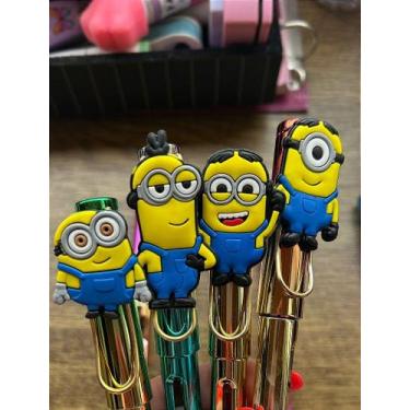 Imagem de Lápis Infinito Minions Metalizado - Cores Variadas - no-brand, 12