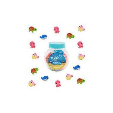 Imagem de Pote de mini borrachas bubble tilibra - 20 unidades