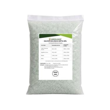 Imagem de Fertilizante Sulfato de Zinco Hepta 2Kg Prevenção e Correção - BRQ QUI