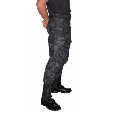 Imagem de Calça Camuflada Petróleo Tática Spider Militar 