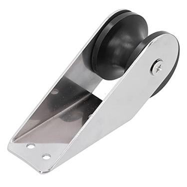 Imagem de Rolo de âncora, suporte de rolo de âncora de barco - aço inoxidável 316 para ancoragem para barco de pesca para iate