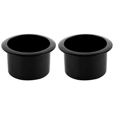 Imagem de Pacote com 2 suportes de copo de plástico para garrafa suporte de bojo de substituição para sofá, carro, sofá, barco, RV, caminhão, mesa de pôquer