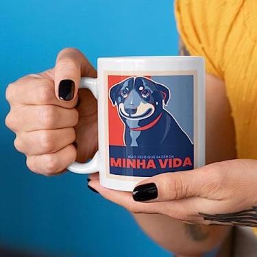 Imagem de Caneca Meme Não Sei o Que Fazer da Minha Vida Personalizável