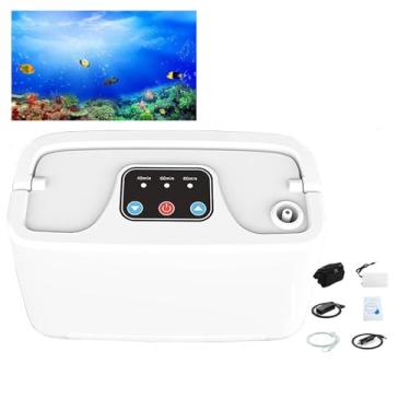 Imagem de CNAOHGHN Bomba de oxigênio,Gerador de garrafa de água de oxigênio,30w Concentrador PortáTil,32,5%±2,5%,Bateria 2500mah/5000mah,Adequado Para Uso DoméStico, Externo E Em Planaltos