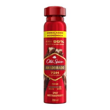 Imagem de Desodorante Old Spice Amadeirado Spray Antitranspirante 200ml Embalage