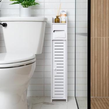 Imagem de DECOMIL Armário de armazenamento pequeno para banheiro