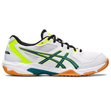 Imagem de ASICS T nis de v lei masculino Gel-Rocket 10, Branco/Pinho de veludo, 13