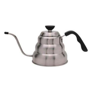 Imagem de Chaleira Inox Bico Fino 1 Litro Mimo Style Chá, Leite E Café, Cinza