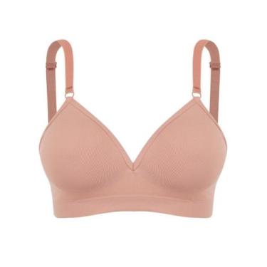 Imagem de Sutiã sem aro com bojo trifil 4935 taça b, P, Bege