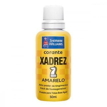 Imagem de Corante Xadrez 50Ml Amarelo ./ Kit Com 12 Unidades - NOVACOR