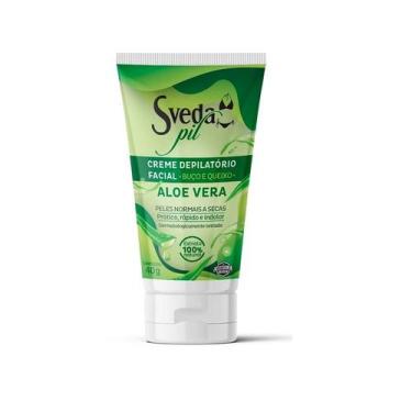 Imagem de Creme Depilatório Facial Sveda Aloe Vera 40g