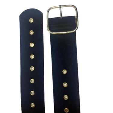 Imagem de Cinto Feminino Com Furos Em Metal Dourado Cores Modelo Grosso MZS-2066