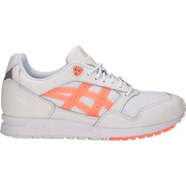 Imagem de ASICS Tênis esportivo feminino Gel-Lyte Keisei, Branco/coral solar - branco, 40