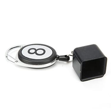 Imagem de Suporte de Giz de Piscina, Suporte de Giz de Bilhar Suporte de Giz para Taco Com Chaveiro Retrátil Cinto de Desenho Retrátil Portátil Bilhar Snooker Suporte de Giz para Taco de