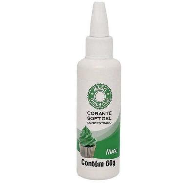 Imagem de Corante SoftGel Verde Folha 60g Mago