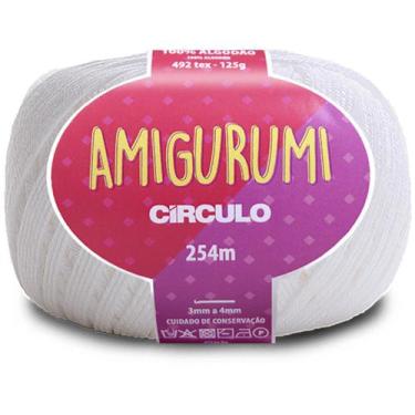 Imagem de Linha Fio Para Crochê Amigurumi Cores Algodão 254M 125g - Circulo