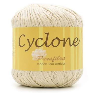 Imagem de Linha Cyclone Purafibra 100g - 100% Viscose, 008, Pérola