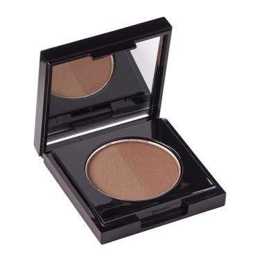 Imagem de Arches & Halos Duo Luxury Brow Powder - Eyebrow Shaping For Full Thick Arches - Natural Finish Mimics Professional Shaping - Create Perfect Shape - Warm Brown - 2.5 g