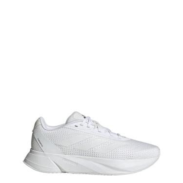 Imagem de adidas Tênis feminino Duramo Sl, branco/cinza (largo), 10 Wide
