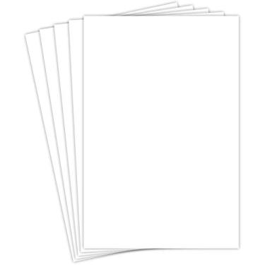 Imagem de Papel cartonado branco - 28 x 43 - capa pesada de 45 kg (270 gsm) - pacote com 50