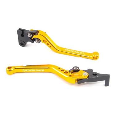 Imagem de Manete Esportivo Longo Stark Race Yamaha Fazer 250 Fazer250, Dourado