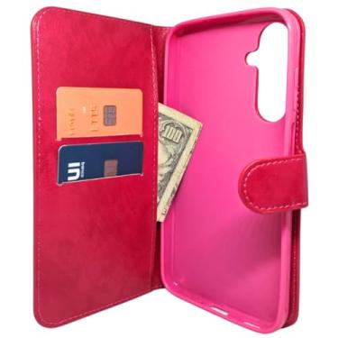 Imagem de Capa Carteira para Samsung M35 5G Rosa