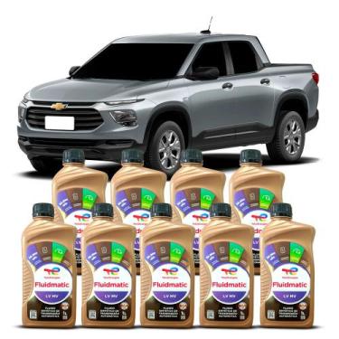 Imagem de Kit Troca Oleo Cambio Automatico Fluidmatic LV MV ATF Dexron 6 Chevrol