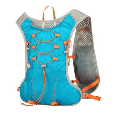 Imagem de Mochila de corrida, mochila de água para corrida,Bexiga de água de corrida | Pacote de hidratação reflexiva ajustável para ciclismo de acampamento ao ar livre