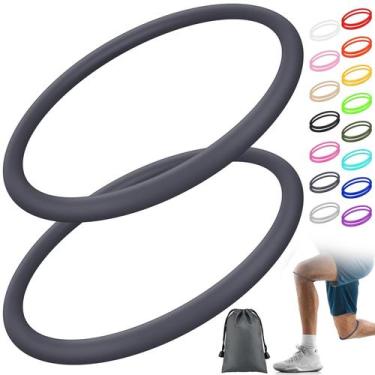 Imagem de Silicone Foilswirl de suporte de tendão patelar para basquete