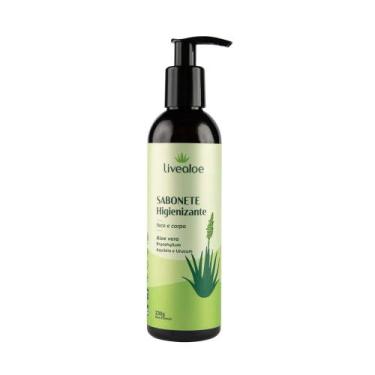 Imagem de Sabonete Higienizante Rosto e Corpo 230g Livealoe