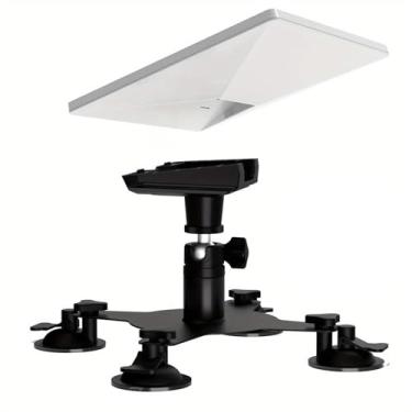 Imagem de Hizmivos Mini suporte magnético rápido Starlink ajustável, rotação de 360 graus, suporte Starlink mini com forte sucção para vidro, trailer, barco