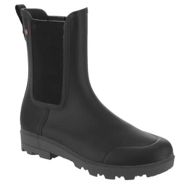 Imagem de BOGS Bota de chuva feminina Holly Tall Chelsea, Preto, 9