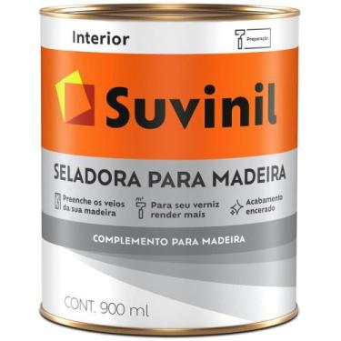 Imagem de Seladora para Madeira 900ml Transparente - 52734244 - SUVINIL