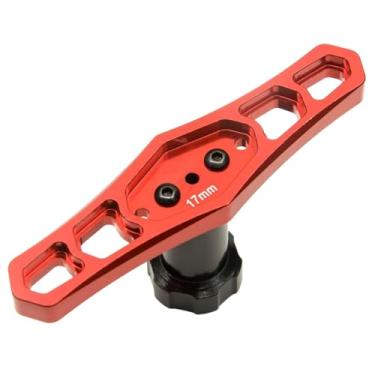 Imagem de MORFUM Chave de porca de roda RC escala 1/8 universal 17 mm ferramentas de reparo ferramenta de desmontagem RC Racing Rc carro caminhão modelo peças sobressalentes